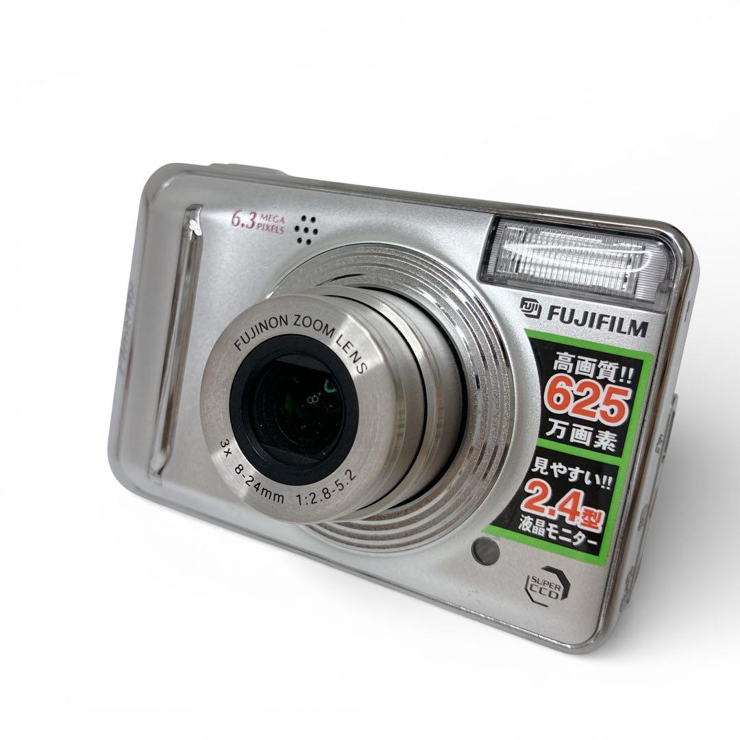 箱付　FUJIFILM FinePix A600 単3電池　シルバー　コンデジ
