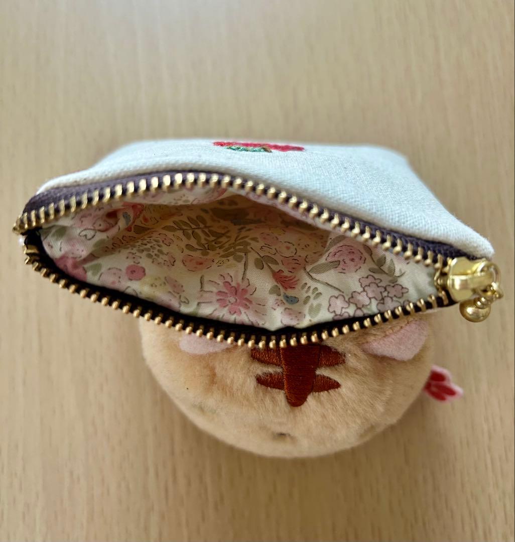 Rurtyさま専用　ダーニング刺繍ポーチ