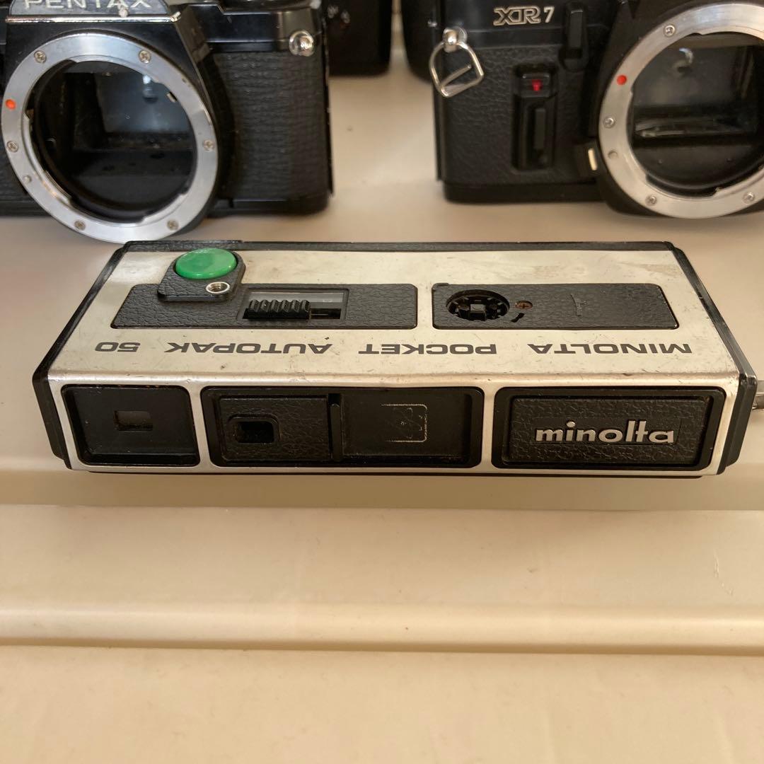 RICOH XR-7 MINOLTA×2 PENTAX Nikon一眼カメラ