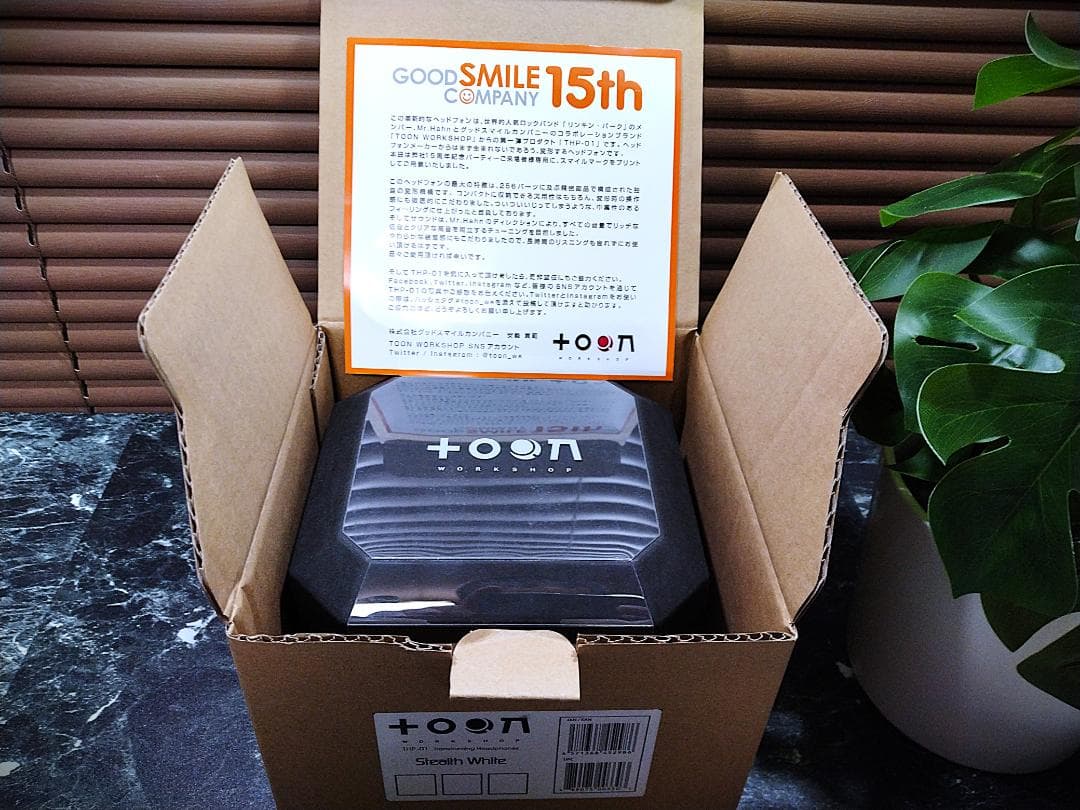 TOON WORKSHOP® THP-01 Stealth 可変 ヘッドホン