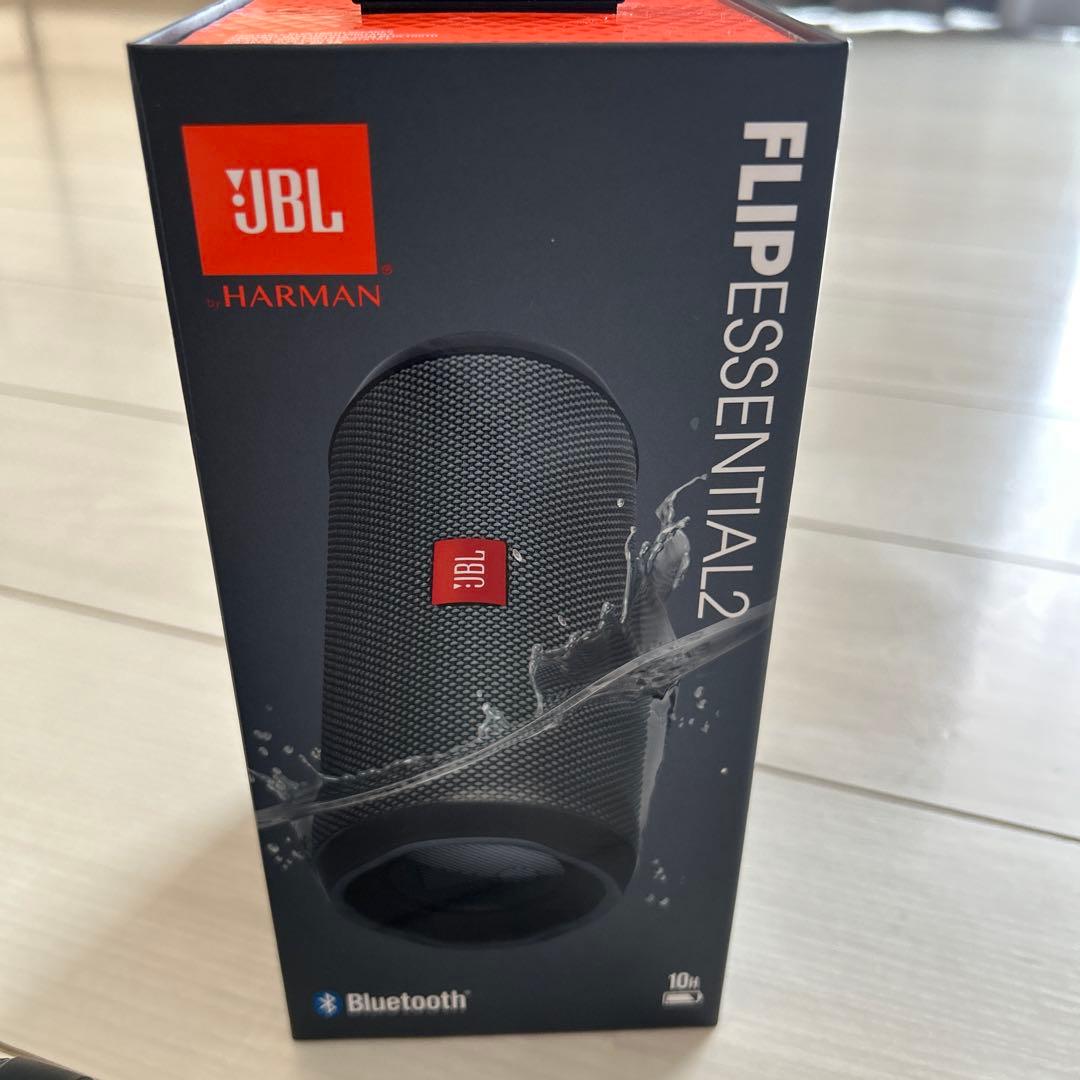 新品ワイヤレスピーカーJBL FLIPE ESSENTIAL2 箱、取説付き