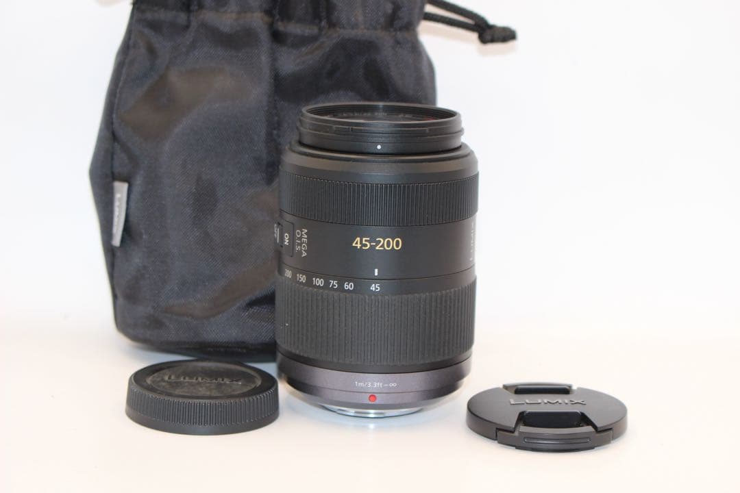 ★新生活セール★純正袋付き★ LUMIX 45-200mm 望遠レンズ　パナ