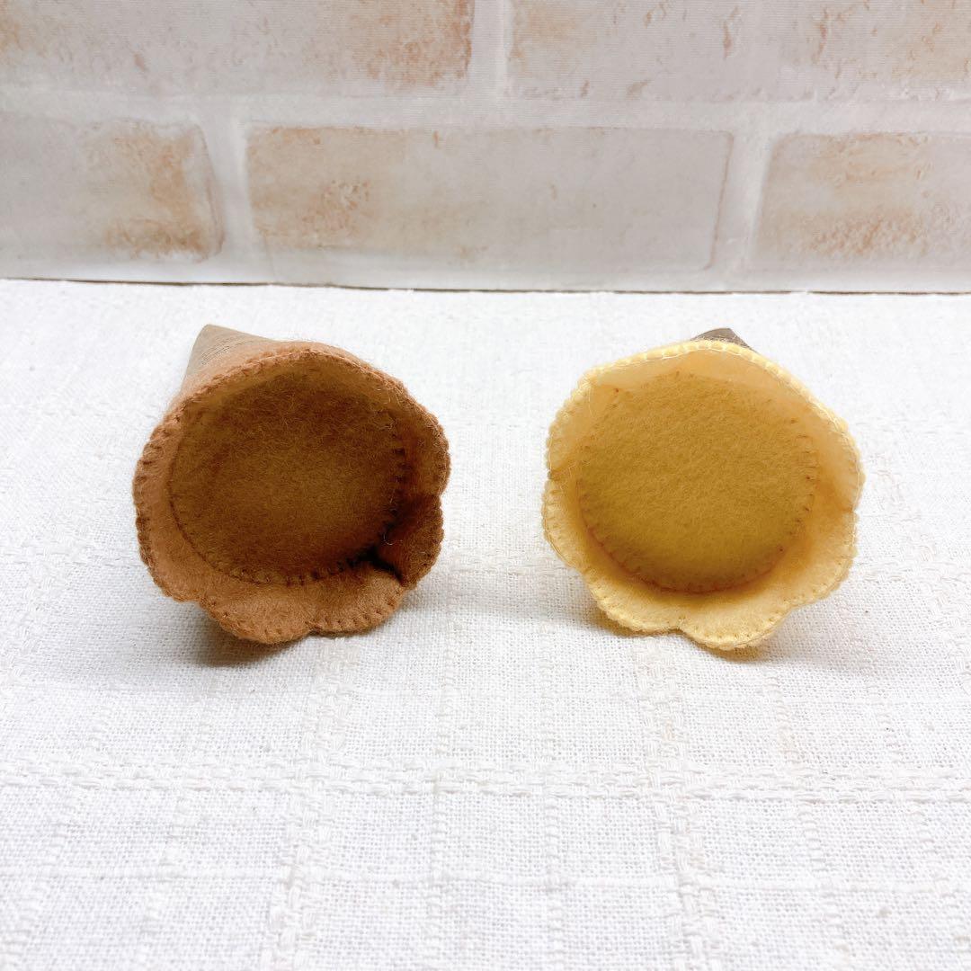 フエルトおままごと ソフトクリーム