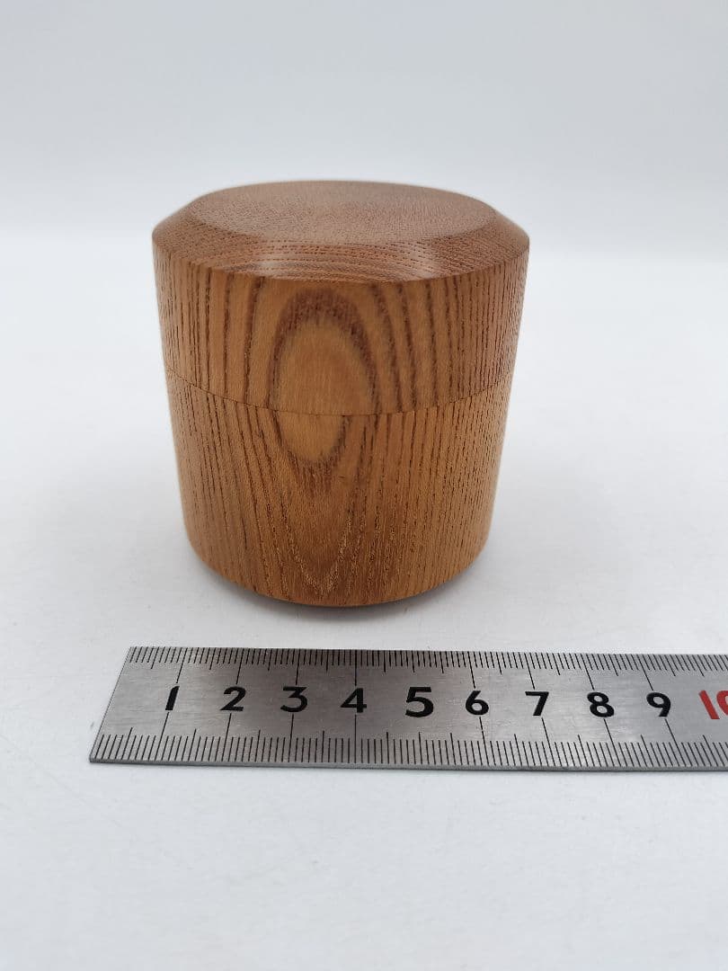 c936 『一位の木』棗・茶杓セット 雪吹棗、木地茶杓2個 紙箱 茶道具 古物