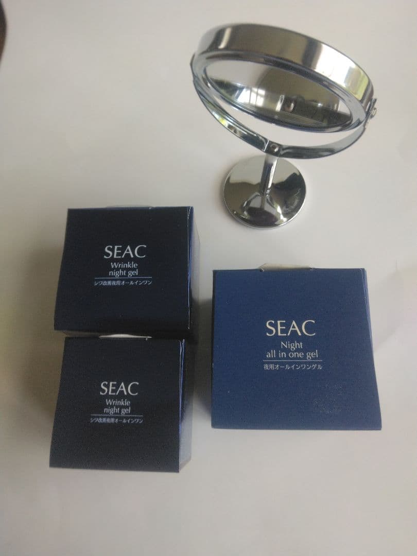 SEAC シーク シワ改善夜用オールインワン　50g 他