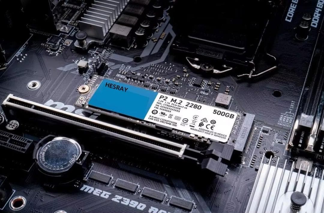 内蔵型SSD HESRAY NVMe M.2 2280 PCIe 3.0 4TB