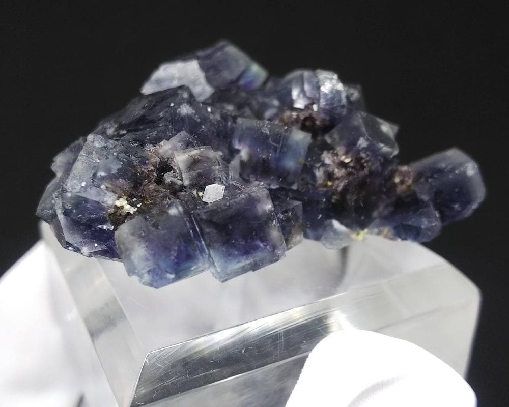 533 オコルス鉱山 フローライト ブルー パープル 蛍石