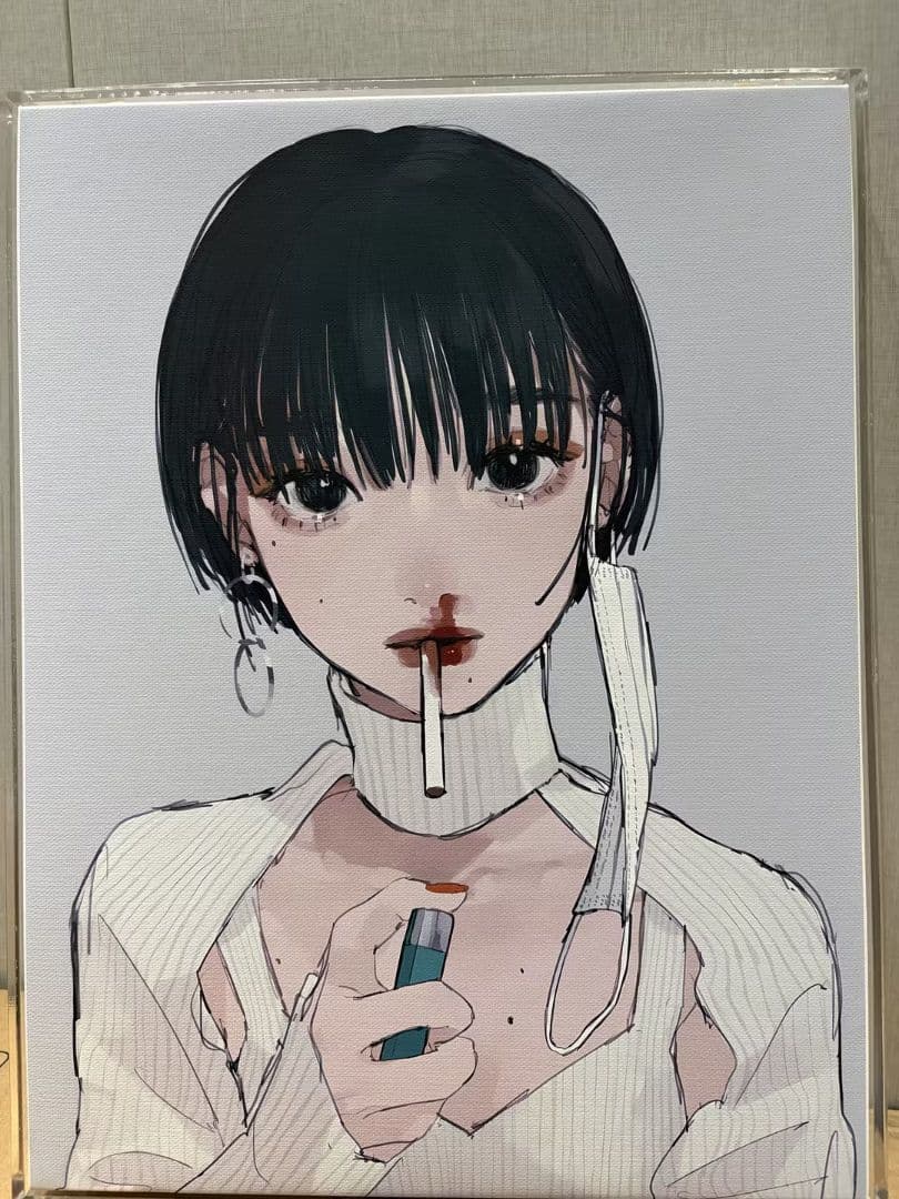 tamimoon Q ED8 キャンバス UVプリント。