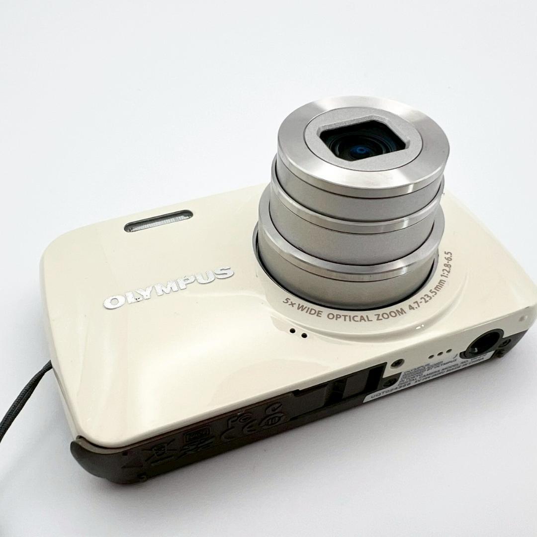 【完動品】OLYMPUS VH-210 コンデジ ホワイト 動作確認済