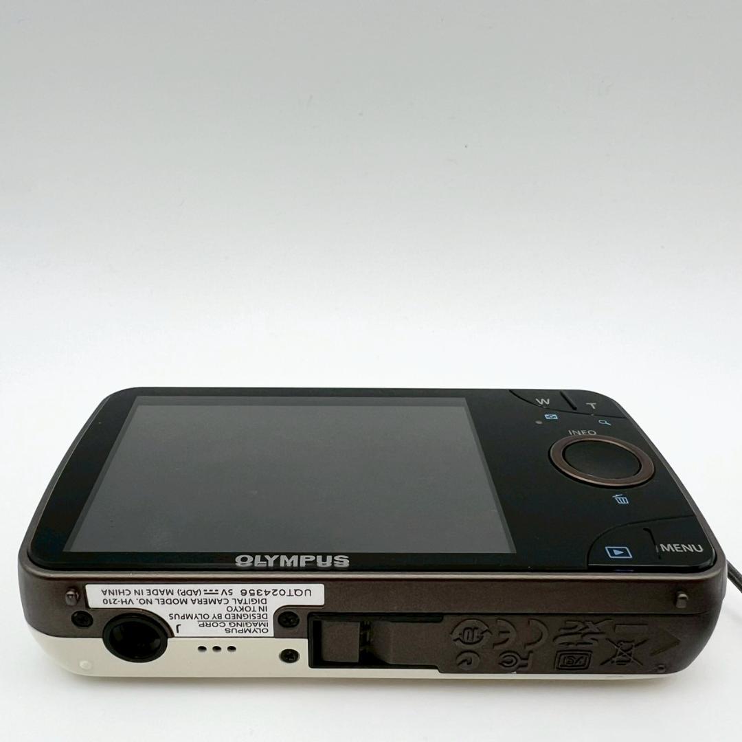 【完動品】OLYMPUS VH-210 コンデジ ホワイト 動作確認済