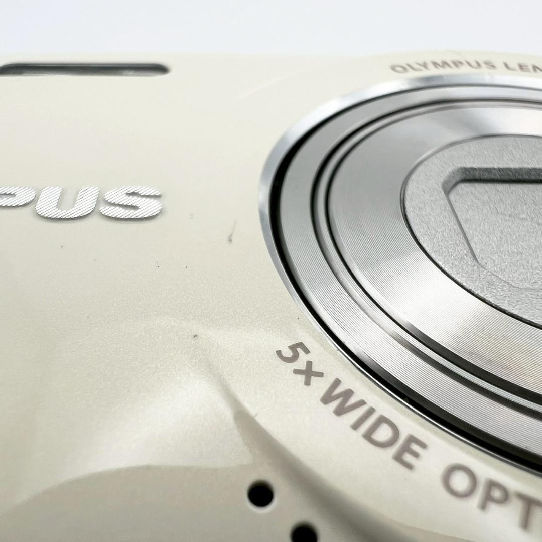 【完動品】OLYMPUS VH-210 コンデジ ホワイト 動作確認済