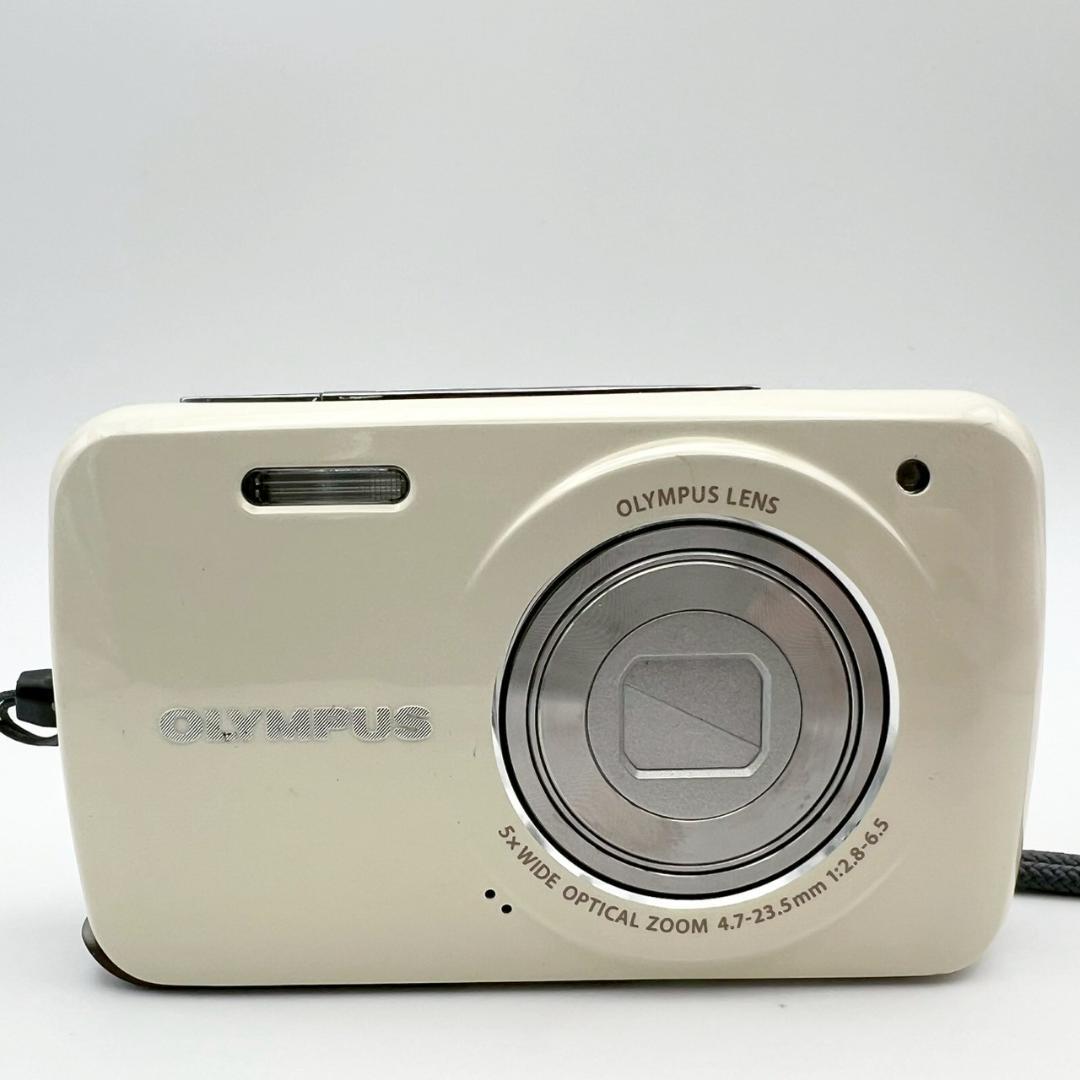 【完動品】OLYMPUS VH-210 コンデジ ホワイト 動作確認済