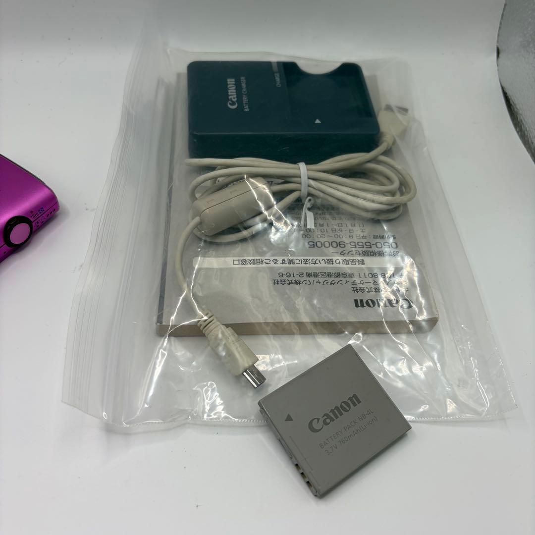 Canon IXY 610F ピンク WIFI対応 デジカメ 充電器付き