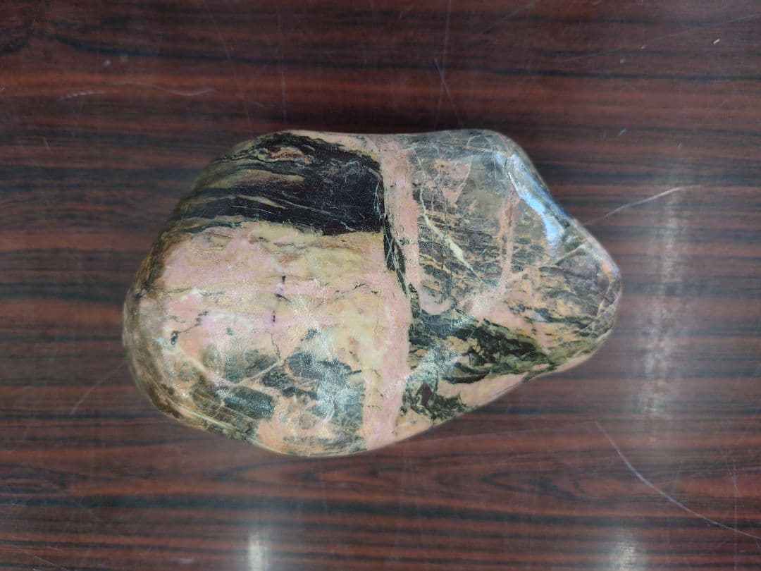 ロードナイト　バラ輝石　原石　2.2kg　台湾産