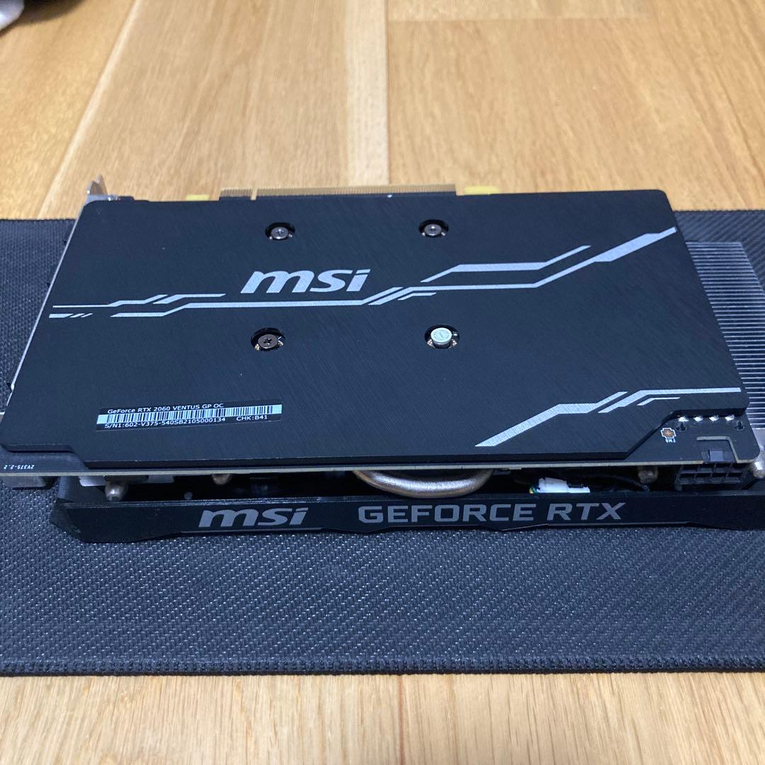 グラフィックボード・グラボ・ビデオカード GPU MSI GeForce RTX2060 VENTUS GP OC 6GB