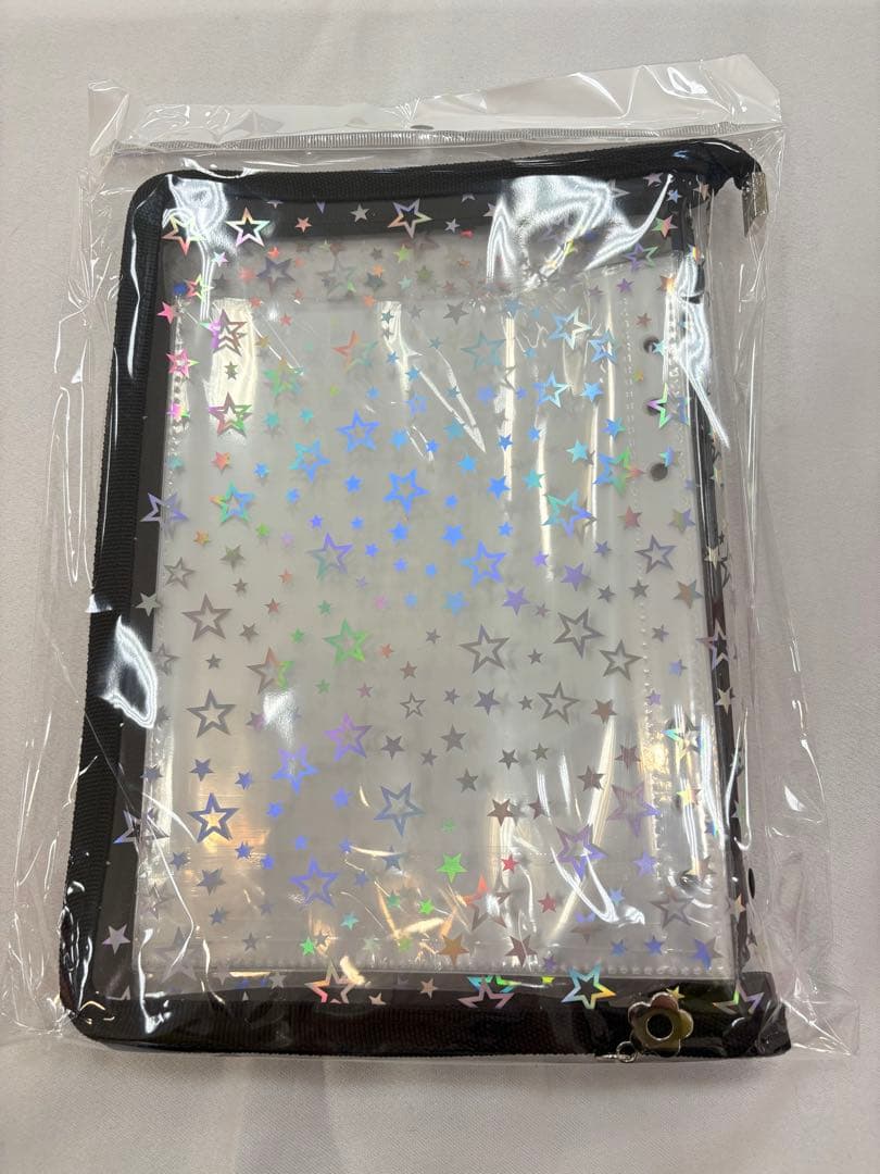 クリア星シール帳 A5サイズ 5色展開 5個セット