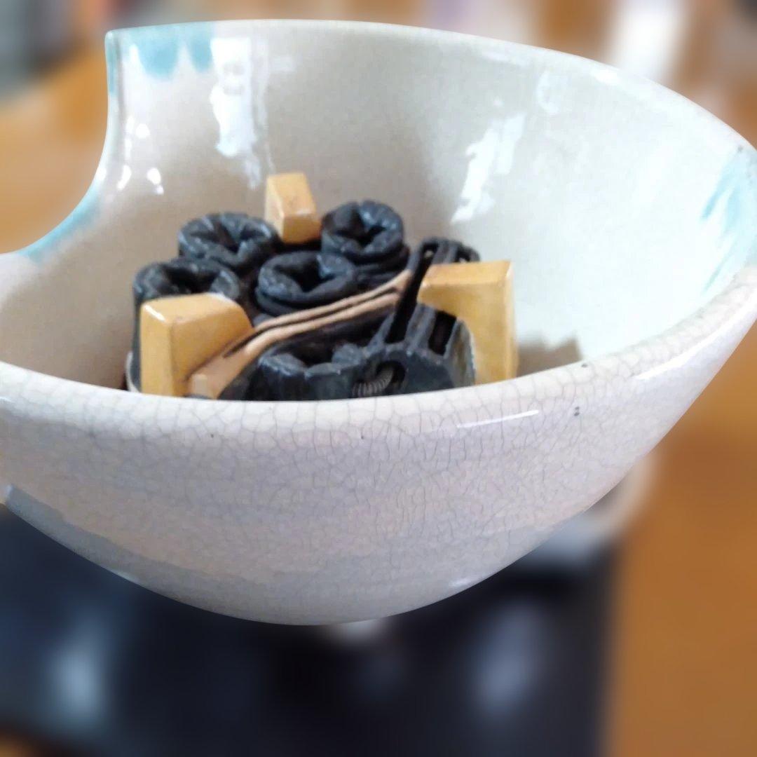 電熱器付　陶器製風炉