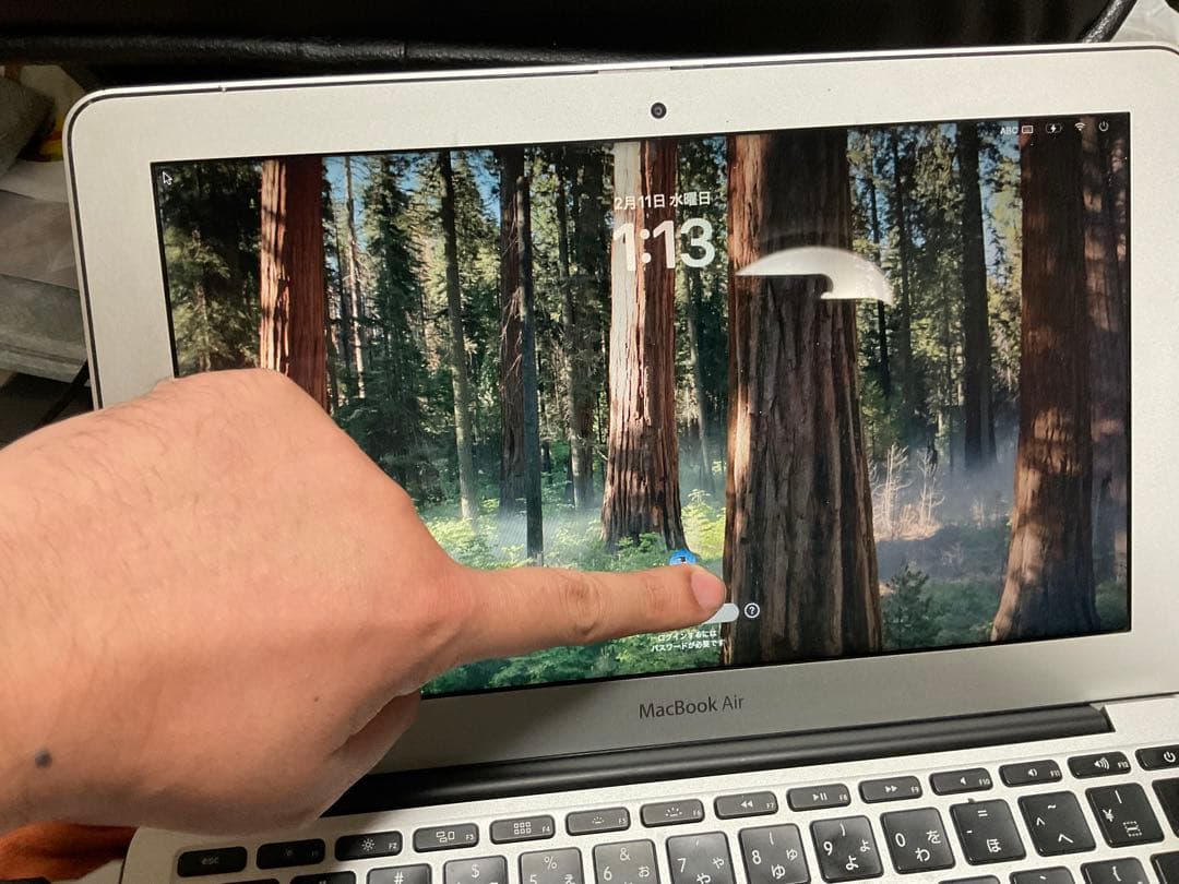 MacBook Air 11インチ シルバー