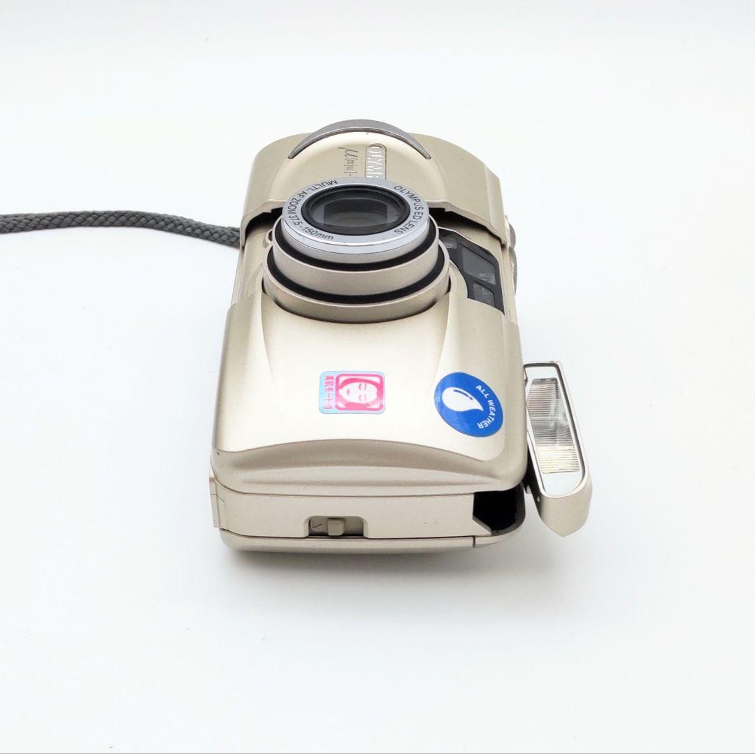 完動品◆極美品【青が綺麗なエモい写り◆μ最終機】OLYMPUS μ-Ⅲ 150