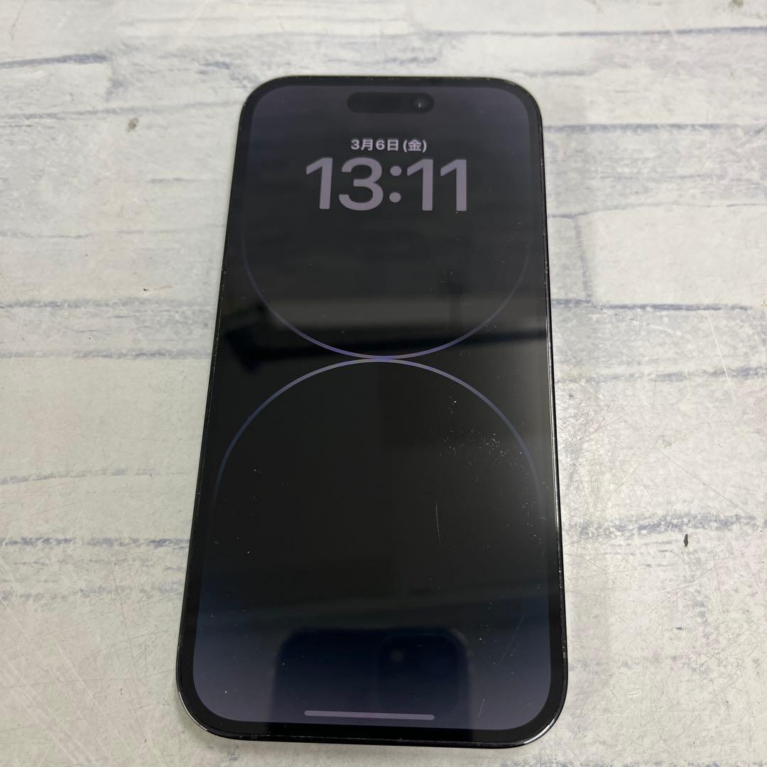 k1244 iphone14 pro 256GB スペースブラック　ジャンク