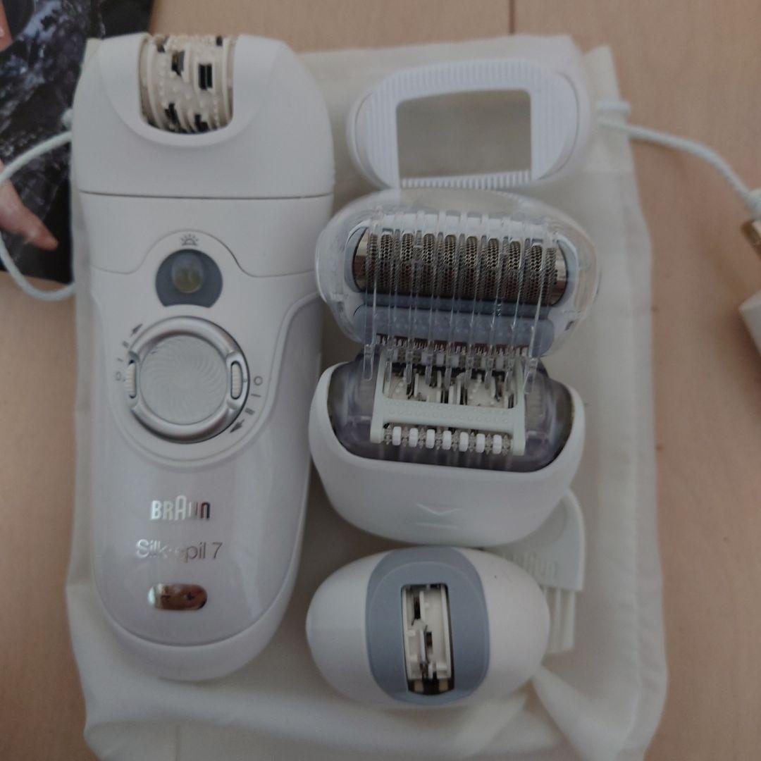 美品　Braun Silk-epil 7 脱毛器 除毛器 ブラウン シルクエピル