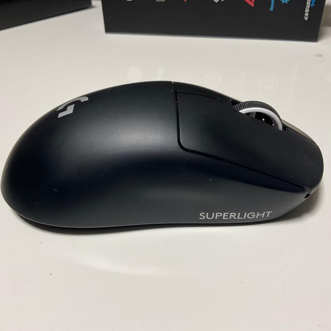 Logicool G PRO X SUPERLIGHT ブラック マウス