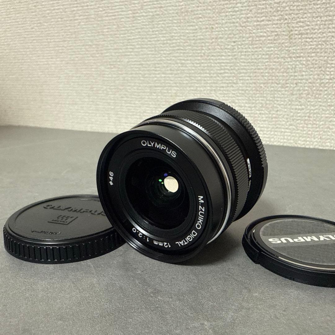 オリンパス M.ZUIKO DIGITAL ED 12mm F2.0 ブラック