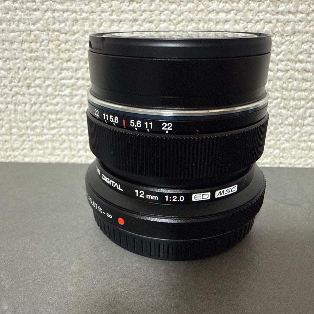 オリンパス M.ZUIKO DIGITAL ED 12mm F2.0 ブラック