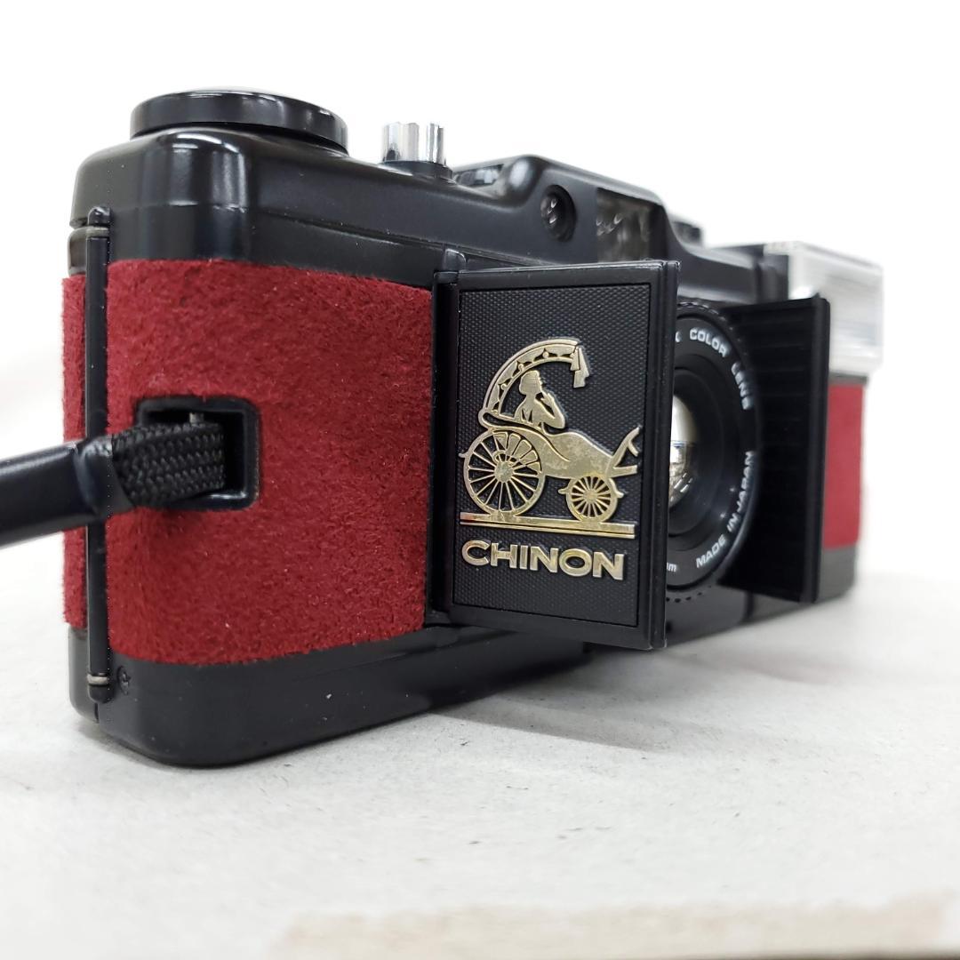 フィルムカメラ CHINON Bellami AUTO S-120 G0309-3v
