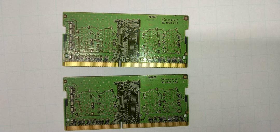 ノートPC用DDR4 8gb×2　（16GB）