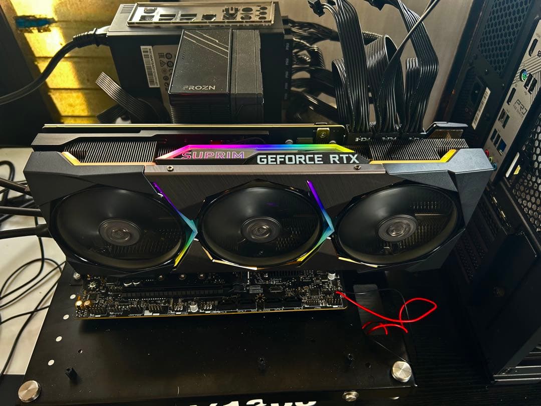 【美品】MSI SUPRIM RTX 3080Ti 12GB 【付属品豪華】