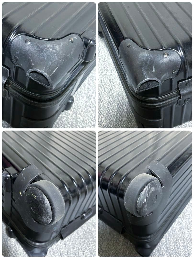 【廃盤品 大容量】リモワ　サルサ　82L スーツケース　黒　2輪　キャリーケース