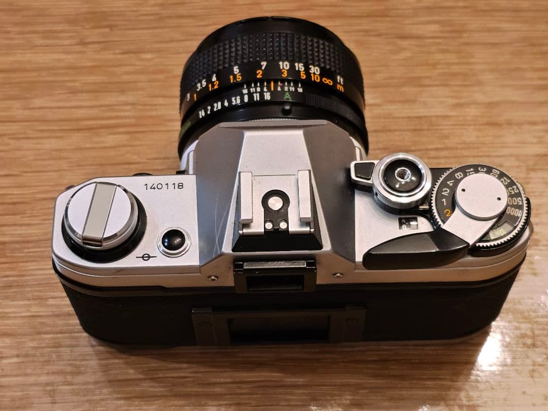 Canon AE-1 50mm/f1.4フィルム一眼レフカメラ
