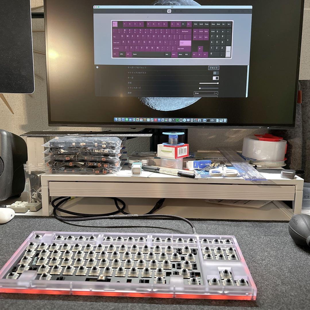 hiney tkl one poly - WKL / purple 限定カラー！