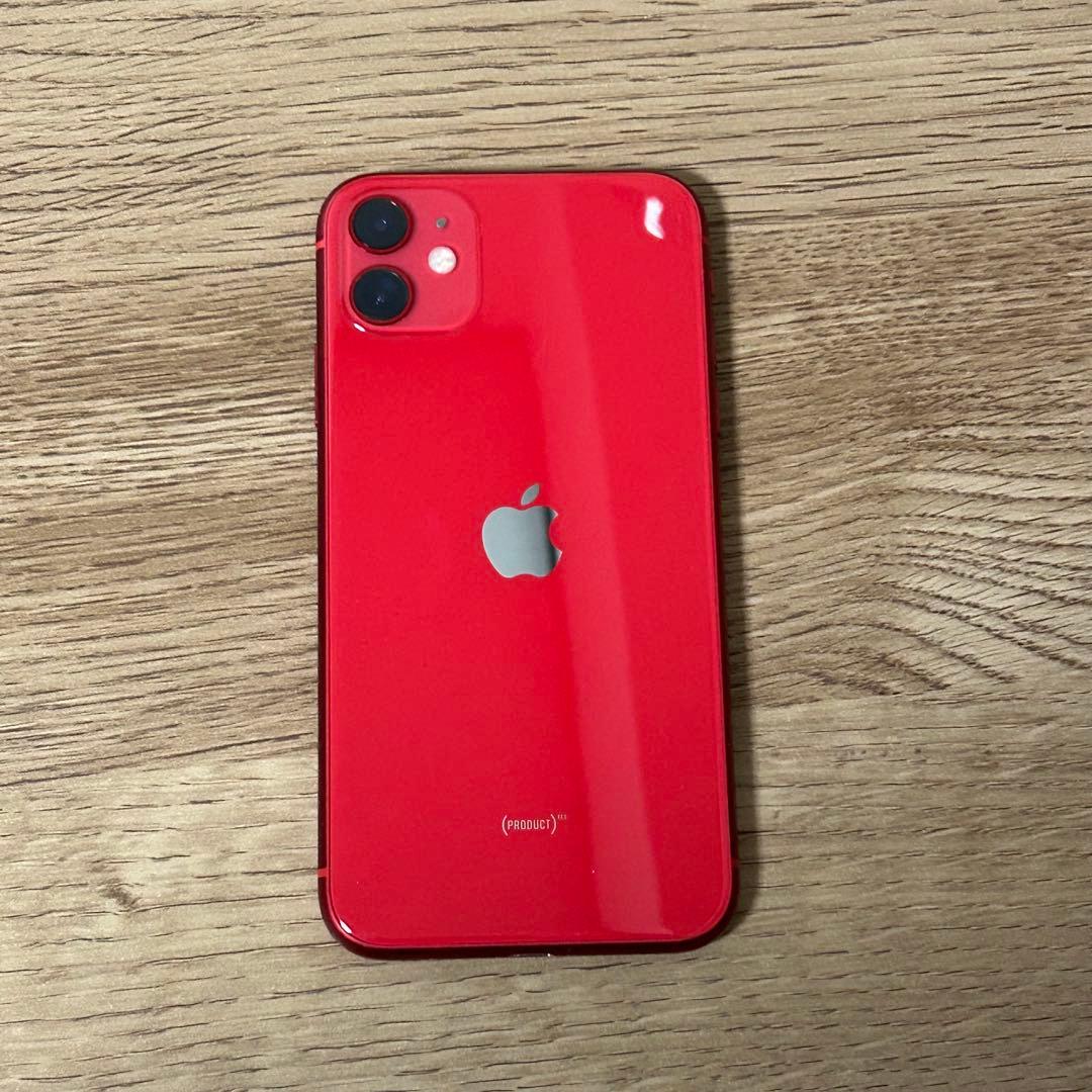週末お値下げ中！iPhone iPhone11 64GB レッド