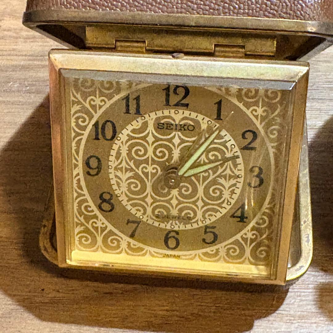 6台セット 昭和レトロ SEIKO セイコー トラベルウォッチ ゼンマイ