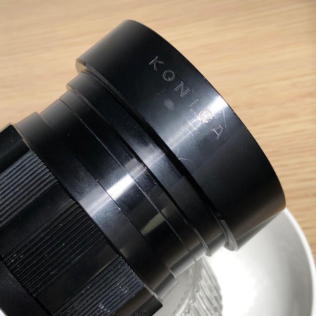 レアKONICA HEXANON AR 85mm F1.8 初期型 55mm