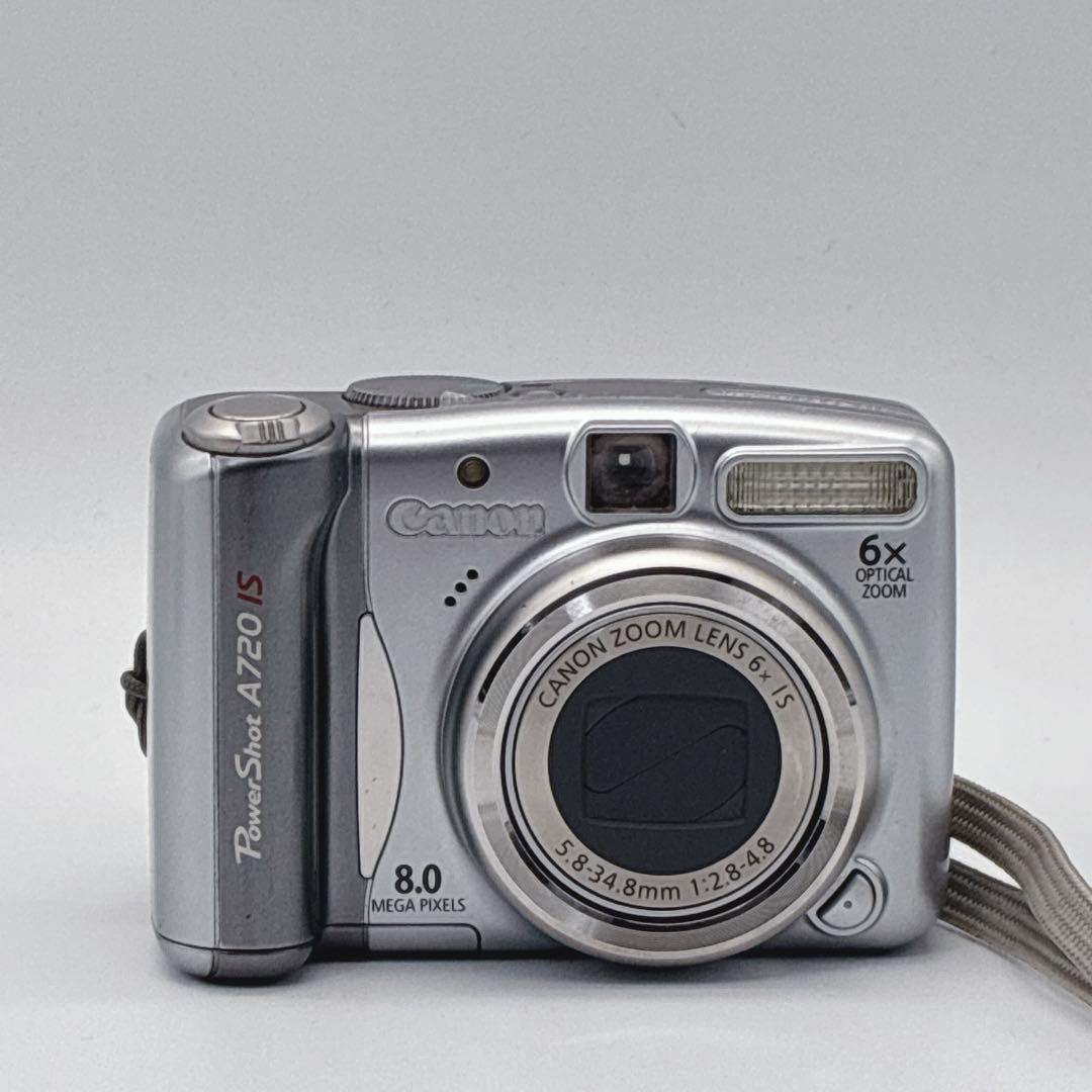 Canon PowerShot A720 IS 電池式 稼働品 デジカメ