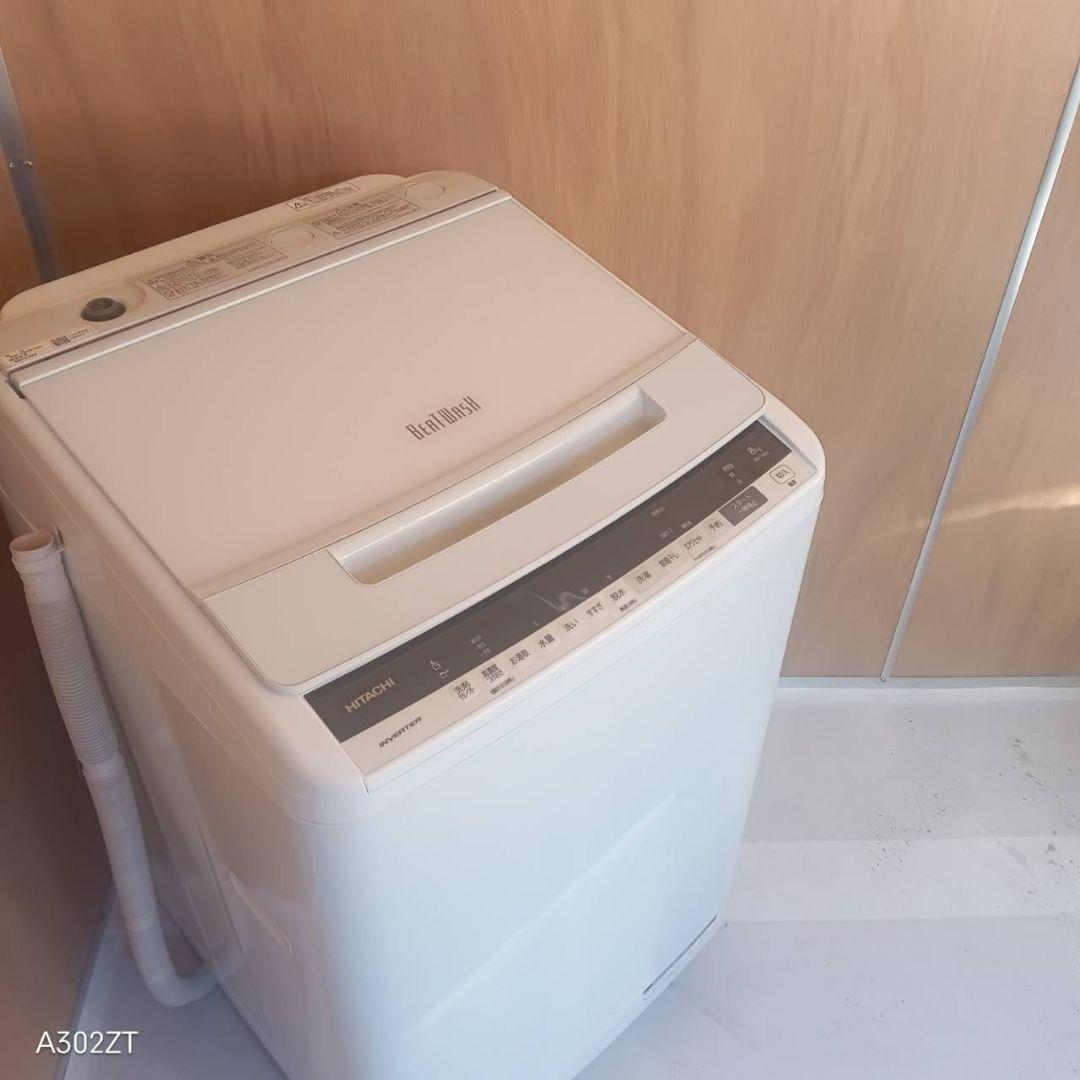 L168 送料設置無料 日立　洗濯機　容量 8㌔ 　エアジェット