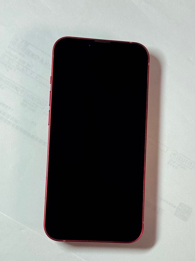 [641] iPhone 13 256GB RED(PRODUCT)SIMフリー