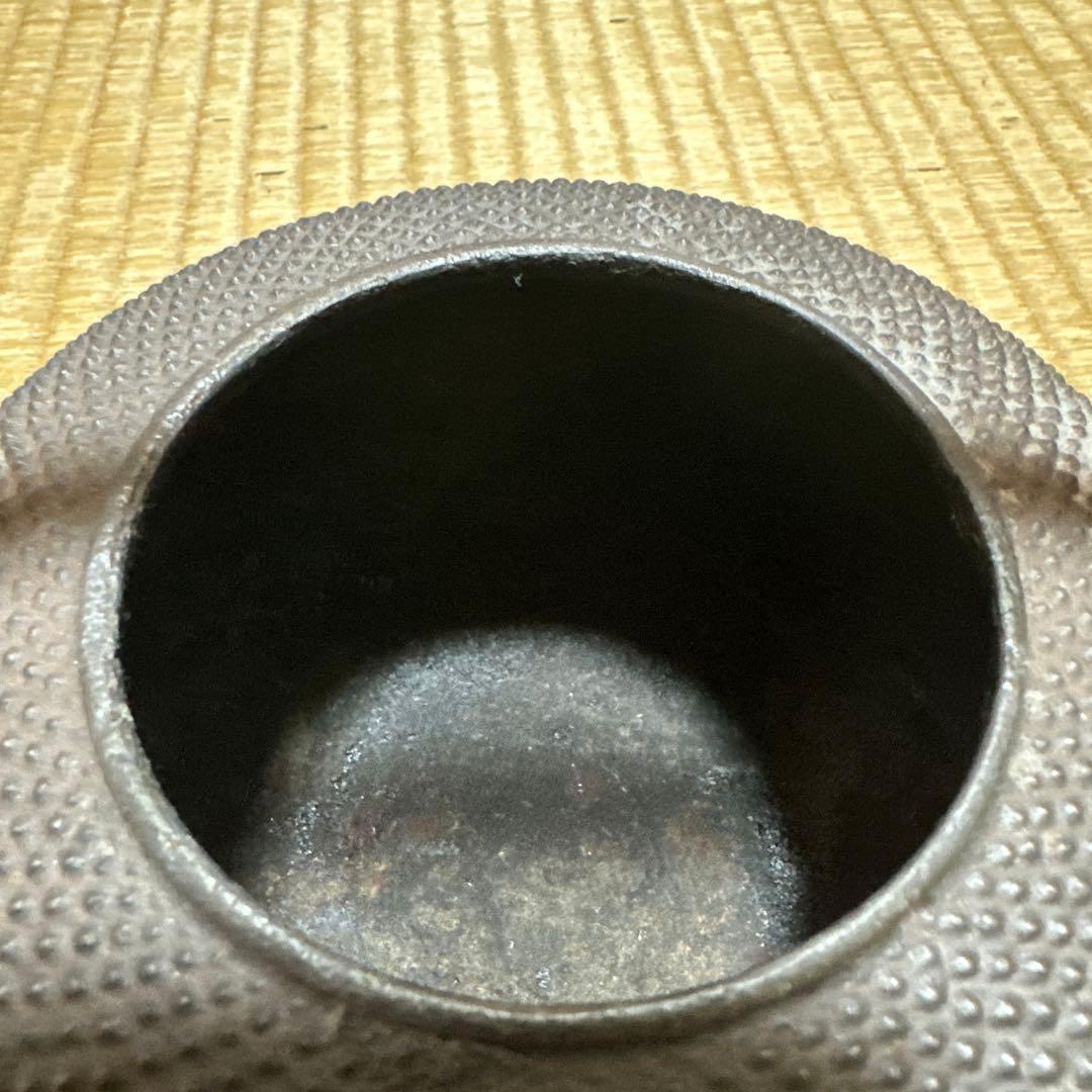 【時代物】龍文堂造 鉄壺 古い鉄 煎茶道具 茶道具 骨董 アンティーク