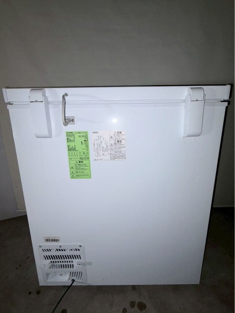 大阪府限定　配送設置無料　業務用冷凍庫　ICSD-14A-W 2022年製