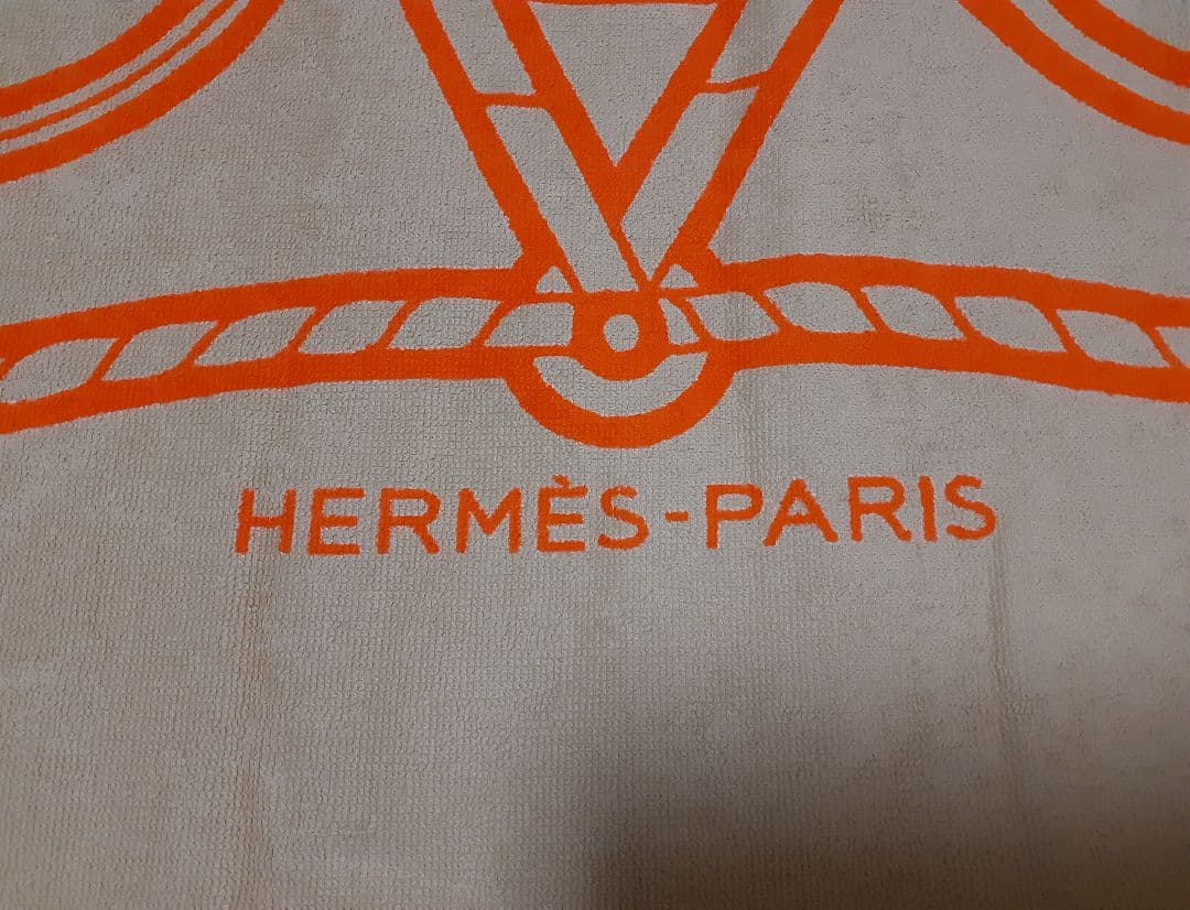 HERMES エルメス ビーチタオル ヨッティング・タトゥ ベージュ