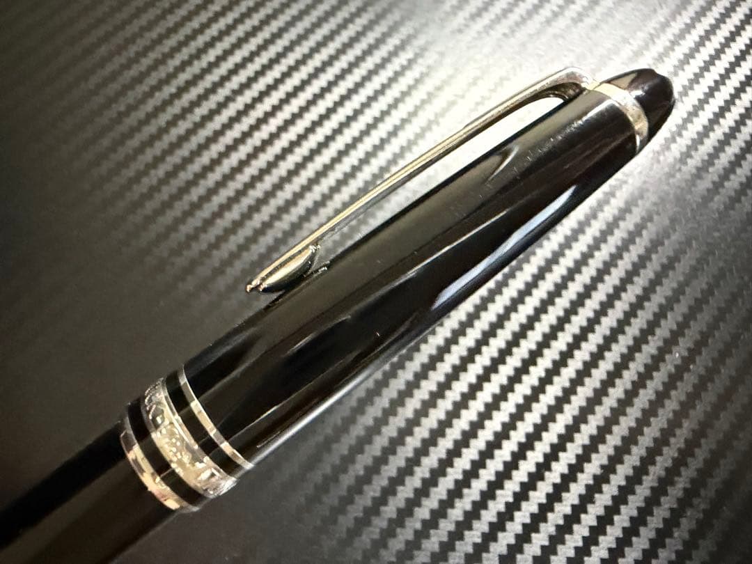 極美品 モンブラン マイスターシュテュック P164 プラチナライン ボールペン