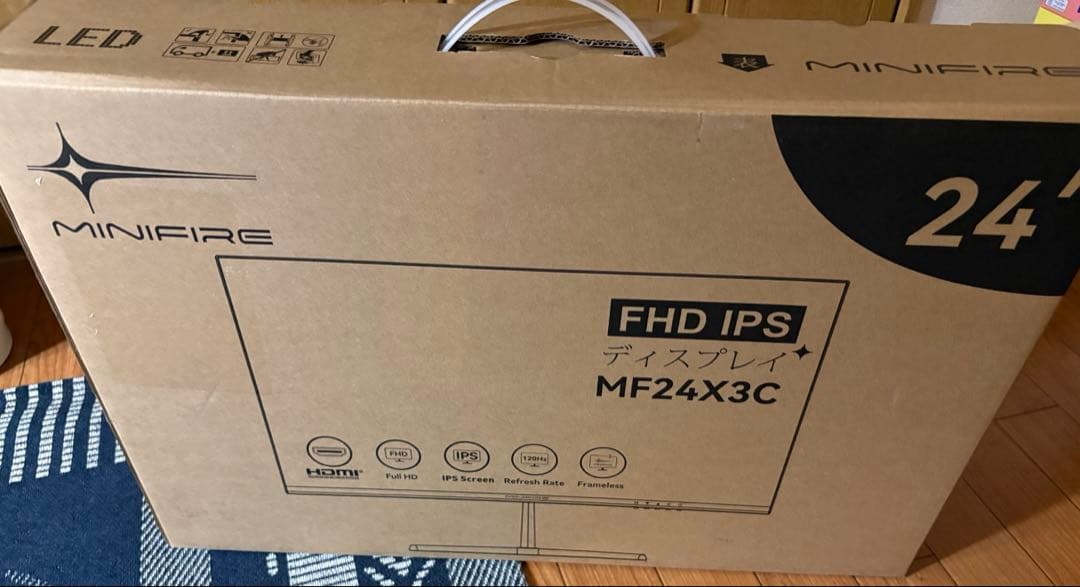 Minifire 24インチ USB-C 120Hz モニター IPS