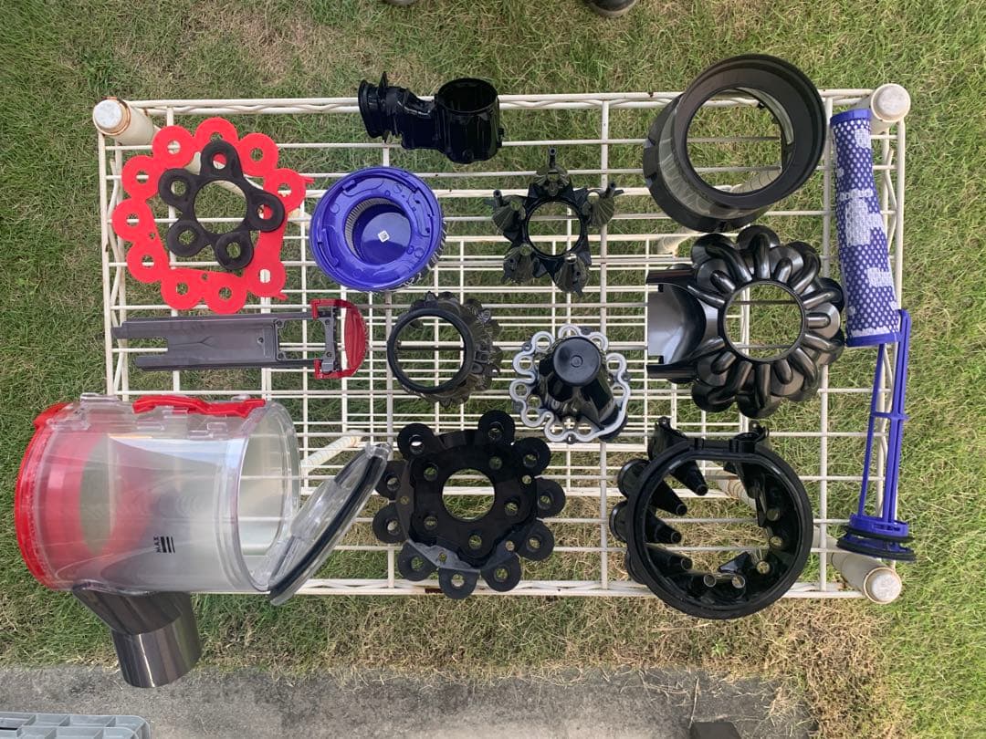 【完全分解洗浄品】ダイソン V7 SV11マキタバッテリー仕様 付属品5個付