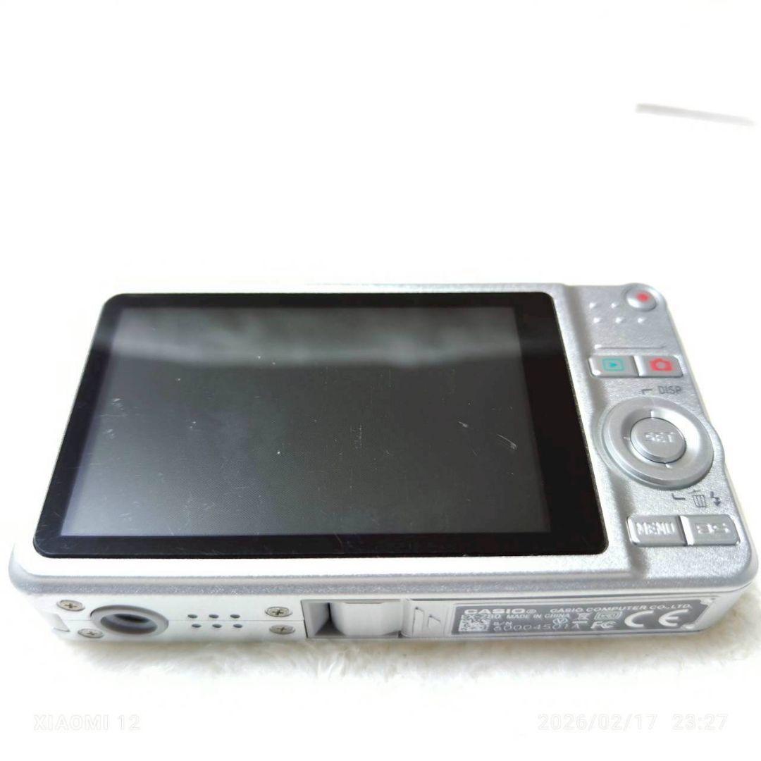 美品✨CASIO EXILIM EX-Z80 シルバー 充電器 デジカメ