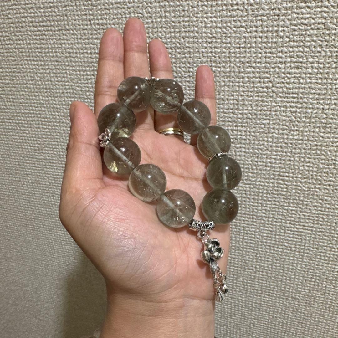 グリーンアメジスト ブレスレット 大粒 美品 早い者勝ち