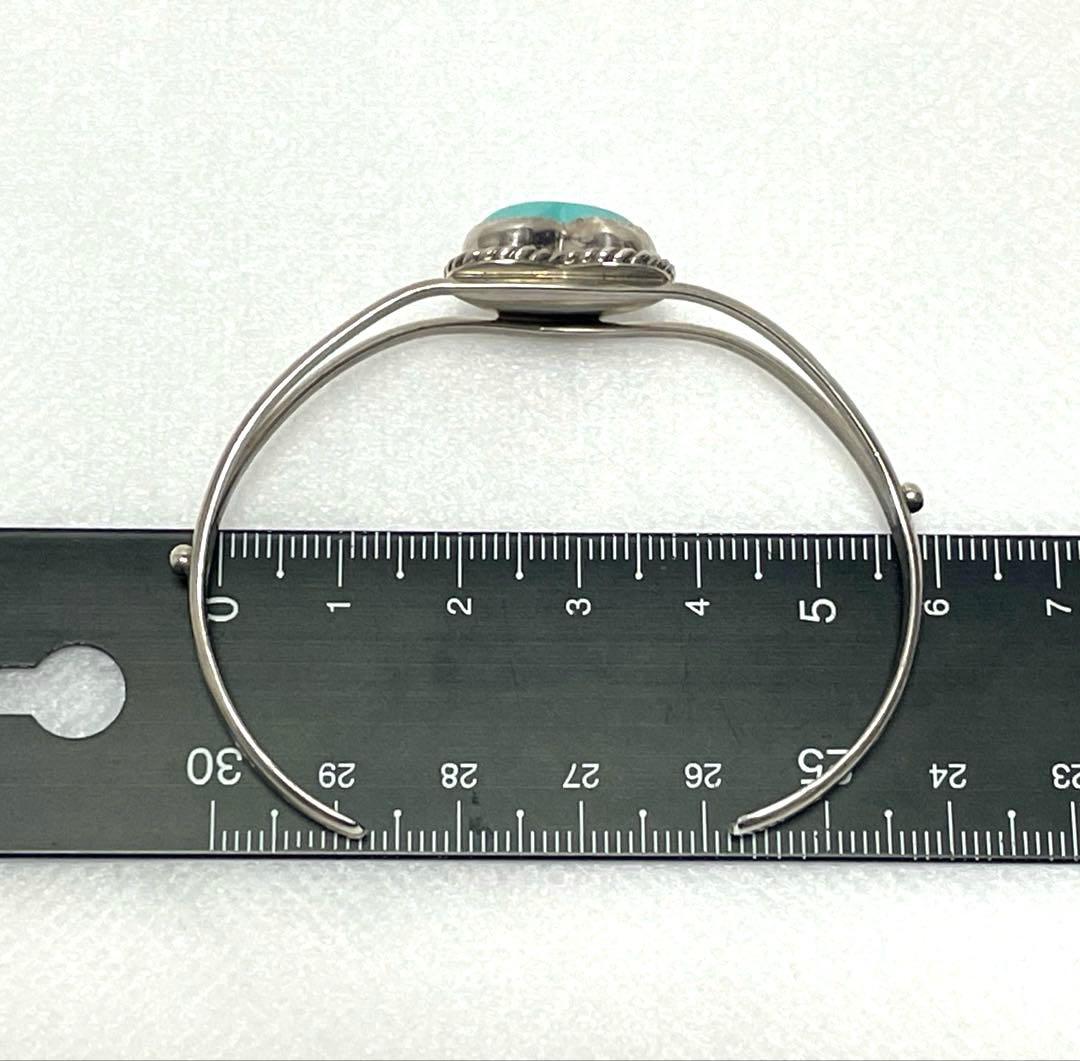 新品　ALICE JOHNSON作　バングル　ハート　ターコイズ　ナバホ