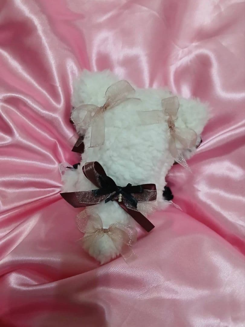 縹様　ぬい服ふわふわ猫耳着ぐるみおすわり　ちびぐるみにじぱぺ　いつぬい
